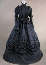 Ladies Victorian Edwardian Day Costume Size 12 - 14 Image